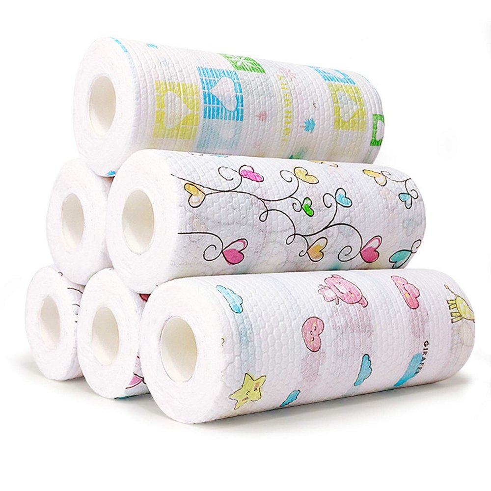 ADX Washable Wipes, Disposable Wipes, Wet and Dry Nonwoven Fabrics, Kitchen Household Items