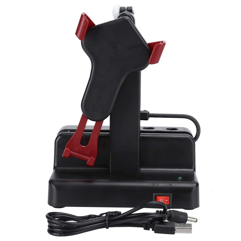 SALUTUYA Phone Shaker, Steps Counter, Dark Red, 15.5 x 11.8cm, 8000 Steps Per Hour, for Run Step Count Program