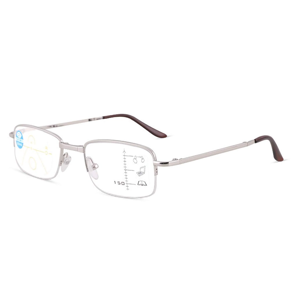Daoyuan Blue Light Blocking Reading Glasses,Progressive Multifocus Computer Transition Smart Discoloration Goggles,Anti Eyestrain,Anti Glare,Computer Reading/Gaming/TV Glasses