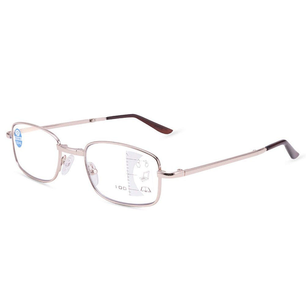 Daoyuan Blue Light Blocking Reading Glasses,Progressive Multifocus Computer Transition Smart Discoloration Goggles,Anti Eyestrain,Anti Glare,Computer Reading/Gaming/TV Glasses