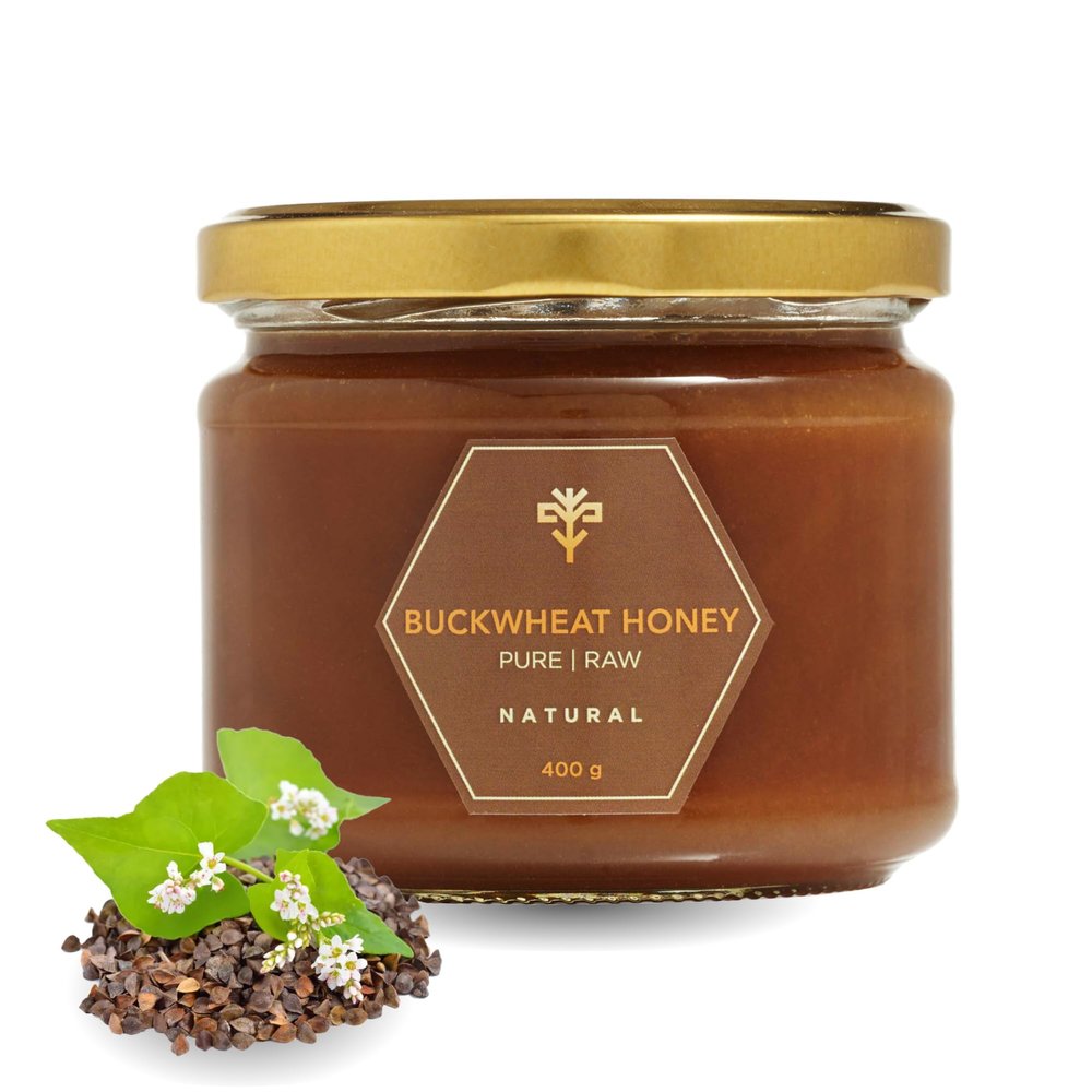 Earthbreath Buckwheat Raw Honey 400g100% Raw & Natural  Sustainably Harvested  Rich in Natural Goodness  No Artificial Additives