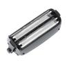 vhbw 1x Dual Shaver Foil Replacement for Panasonic ES9859C, WES 9837, WES9837, WES9837Y, WES9833P for Electric Shaver + Frame, Black/Silver view 1