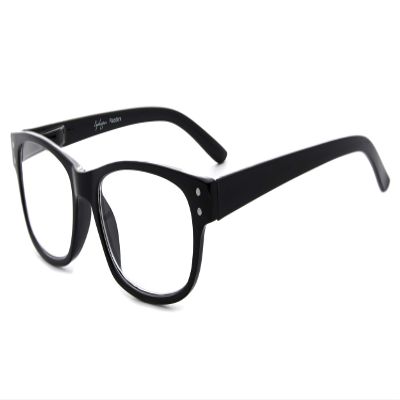 Eyekepper Reading Glasses Men Women, 0.00 Rectangular Black