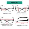 Eyekepper Reading Glasses Men Women, 0.00 Rectangular Black view 4