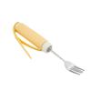 Non-Slip Disabled Fork, Elder Utensil Disabled Flexible Spoon, Ergonomic for Elderly Parkinson's Disabled Hand Tremors(fork) view 2