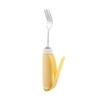 Non-Slip Disabled Fork, Elder Utensil Disabled Flexible Spoon, Ergonomic for Elderly Parkinson's Disabled Hand Tremors(fork) view 3