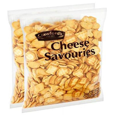 Crawford's Cheese Savouries (325g) - Pack of 2