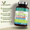 Vegan Bio Cultures Complex - 45 Billion CFU, 15 Active Bacteria Strains - Maximum Strength Multi Strain Complex - Probiotics Women Gut Health and Men, 60 Capsules - Made in The UK by YrHealth view 2