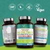Vegan Bio Cultures Complex - 45 Billion CFU, 15 Active Bacteria Strains - Maximum Strength Multi Strain Complex - Probiotics Women Gut Health and Men, 60 Capsules - Made in The UK by YrHealth view 3