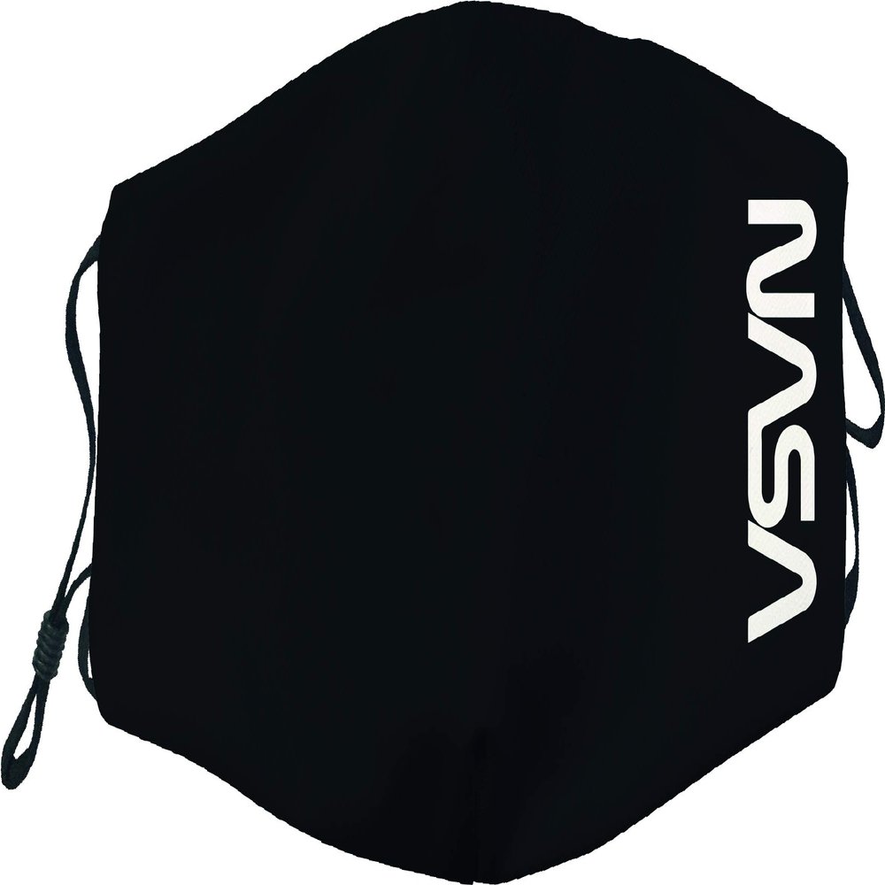 cotton division Unisex ACNASADMS003_A Mask, opacity, Black, ADULTE