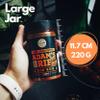 Adam's Ribs BBQ Rib Rub - 100% Natural and Unique BBQ Seasoning - Perfect Blend Of Spices For Juicy BBQ And Grill Ribs - Large Jar (220g) view 3