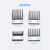 Clipper Guards Universal Hair Clipper Limit Comb 4 PCS or 8PCS Professional Clipper Guard Trimmers DIY Guide Attachment Size Barber Replacement Metal Clip Cutting Guide Comb view 2