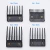 Clipper Guards Universal Hair Clipper Limit Comb 4 PCS or 8PCS Professional Clipper Guard Trimmers DIY Guide Attachment Size Barber Replacement Metal Clip Cutting Guide Comb view 3