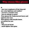 4sold The Reading Glasses Slim Readers Value 5 Pack Mens Womens Brown +1.50 view 4