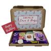 Personalised Pamper Treat Box Letterbox Gift Box Hug in a Box Drink Hamper - You got this, Anxiety Worry Take a break - Lockdown - Birthday, Thinking of You, Missing you (Floral - Happy Birthday) view 2