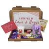 Personalised Pamper Treat Box Letterbox Gift Box Hug in a Box Drink Hamper - You got this, Anxiety Worry Take a break - Lockdown - Birthday, Thinking of You, Missing you (Polka Dots - Missing you) view 1