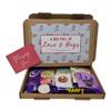 Personalised Pamper Treat Box Letterbox Gift Box Hug in a Box Drink Hamper - You got this, Anxiety Worry Take a break - Lockdown - Birthday, Thinking of You, Missing you (Floral - Missing you) view 2
