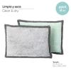 VIGAR Sponge 2 Pack Microfiber Material Super Absorbent and Soft Grey Green Medium view 2