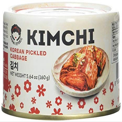 AJUMMA REPUBLIC Korean Kimchi 160G Pickled Cabbage