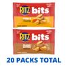RITZ Bits Cheese and RITZ Bits Peanut Butter Cracker Sandwiches Variety Pack, 20 Snack Packs view 4