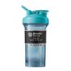 BlenderBottle Shaker Bottle Pro Series Perfect for Protein Shakes and Pre Workout, 24-Ounce, Cerulean Blue view 1