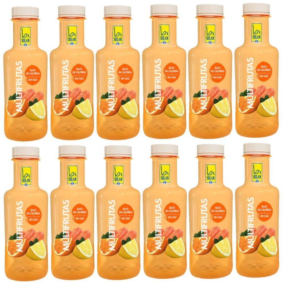 Solan de cabras Multifruit Pack of 12 PET bottles 33 cl
