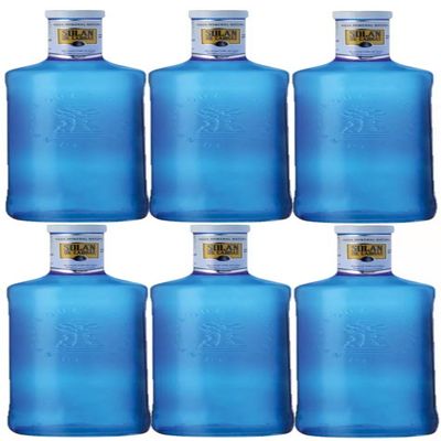 Solan de Cabras - Natural mineral water 1 liter - pack of 6 glass bottles