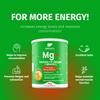 Nature's Finest by Nutrisslim Magnesium Citrate Powder with Guarana, B-Complex, Vitamin C - 150 g, 30 Servings - High Strength Vitamins for Tiredness and Fatigue, Focus, Muscle Relaxant - Vegan view 2