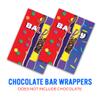 2 x Baldy Chocolate Novelty Wrappers Insults Fathers Day Love Gift Present Rude Funny (Chocolate BAR NOT Included) view 2