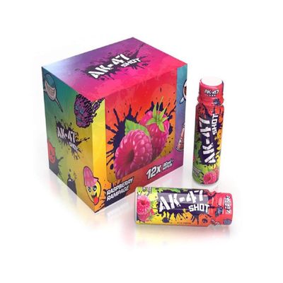 AK-47 Shots - 12x 80ml - Raspberry Rampage