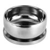 Jingyig Durable Alloy Steel Shaving Bowl with Lid - Classic Style - 200ml Shaving Mug view 1
