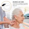 iplusmile Hearing Aid Lanyard with Steel Bead Chain 16.5In Adjustable Strap for Seniors Adults Anti-Lost Holder for Everyday Use view 4