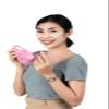 LOFBAZ Cotton Cloth Face Coverings Adjustable with Nose Wire Washable Reusable with Filter Pocket (Pink - Pack of 3, Adult L) view 4