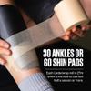 3 Rolls - SPORTTAPE Soft Foam Underwrap - Beige - 7cm x 27m | Pre Wrap Sports Tape - Thin, Non-Adhesive, Hypoallergenic, Protective Foam Wrap | Football Hair Band & Shin Guard Tape view 4