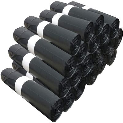 200 Large Capacity 110L Bin Liners - Tie Seal, Heavy Duty, Leak-Proof, Opaque Black - 20 Rolls of 10 Bags