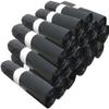 200 Large Capacity 110L Bin Liners - Tie Seal, Heavy Duty, Leak-Proof, Opaque Black - 20 Rolls of 10 Bags view 1