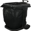 200 Large Capacity 110L Bin Liners - Tie Seal, Heavy Duty, Leak-Proof, Opaque Black - 20 Rolls of 10 Bags view 4