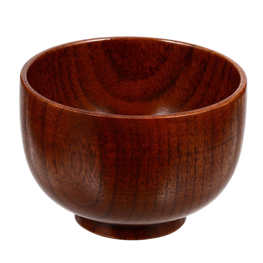Healifty Shaving Soap Bowl Wood Thicken Shave Soap Cup Unbreakable Shaving Mug Shaving Soap Container Lathering Bowl for Wet Shave
