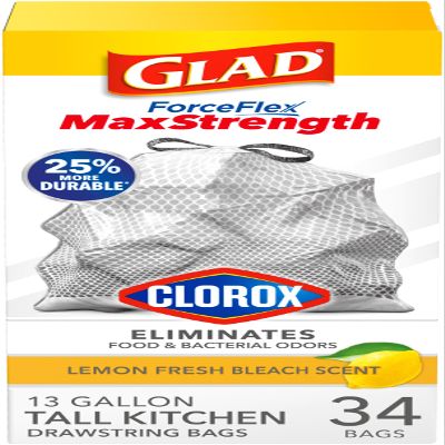 34CT 13GAL Lem TrashBag 79297