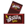 2 Pack - Wanker Bar - Funny Chocolate Novelty Wrappers Insults Joke Valentines Fathers Mothers Day Birthday Secret Santa Gift Present Rude (Chocolate Bar Not Included) view 1