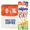 Alpro Oat No Sugars Plant-Based Long Life Drink - 100% Bitish Oats - Unsweetened - Vegan Dairy Free & Lactose Free Milk Alternative - 1L (Pack of 8) view 1