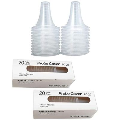 300Pack Ear Thermometer Probe Covers, Ear Covers for All Braun themometer Thermometer Models Digital Thermometers Disposable Covers