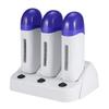 Electric Wax Heater and Warmer Machine, Cartridge Roller With Environmental Heating for Hair Removal (Three Seats) view 1
