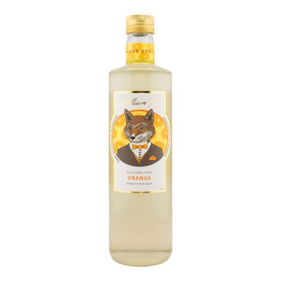 William Fox Premium Orange Syrup 75cl