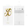 Cake Topper '30' 20.5 cm Cake Decoration Cupcake Cake Birthday Anniversary view 3