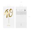 20.5Cm No.40 Gold Cake Topper view 3