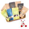 Jaiccha Ghasitaram Basket Hamper of 9 Heavenly Dryfruits with Teddy |Gift for Diwali,Holi,Rakhi,Valentine,Christmas,Birthday,Anniversary,Her,Him| view 1