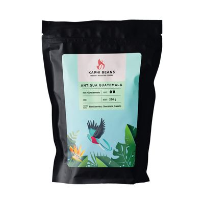 Kaphi Beans Coffee, Antigua Guatemala, Freshly Roasted Ground Coffee, Speciality Coffee, Arabica Beans, 250g