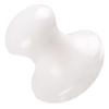 1pc Massage Stone Scraping Facial Tool Face Massage Body Massage Board Back Board Mushroom Massage Tool Rose Mushroom Stone Massager Scrapers White Aventurine Jade Spa view 2