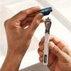 Gillette Mach3 Turbo Replacement Blades for Men's Razor, Designed with Precise Cut Steel to Last 15 Shave Per Blade 4 Pcs view 4